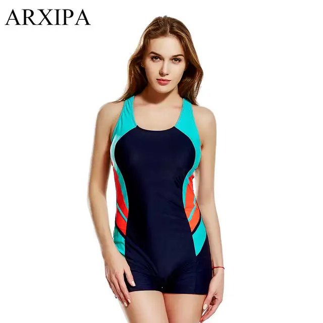vintage boyleg swimsuit