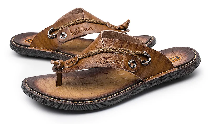 2019 летние шлепанцы Мужские обувь для пляжного отдыха повседневные сандалии Нескользящая одежда мужские туфли на плоской подошве шлепанцы