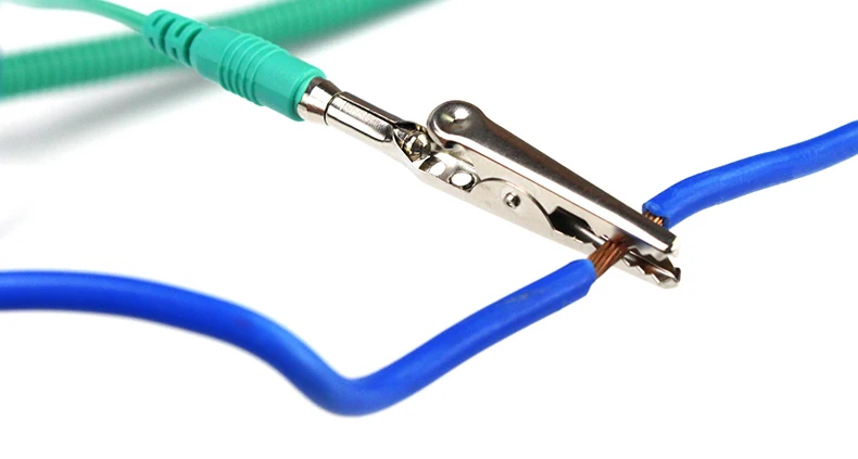 LAOA 2,5 м длина провода Антистатический браслет без статического электричества ремешок на запястье