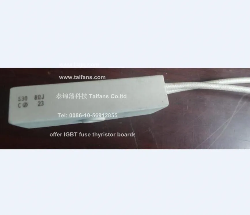 

Encharge/Start Resistor S30 8Ohm J 30W for ATV61/atv71 15kw 18.5kw frequency inverter machine (Tested good work)