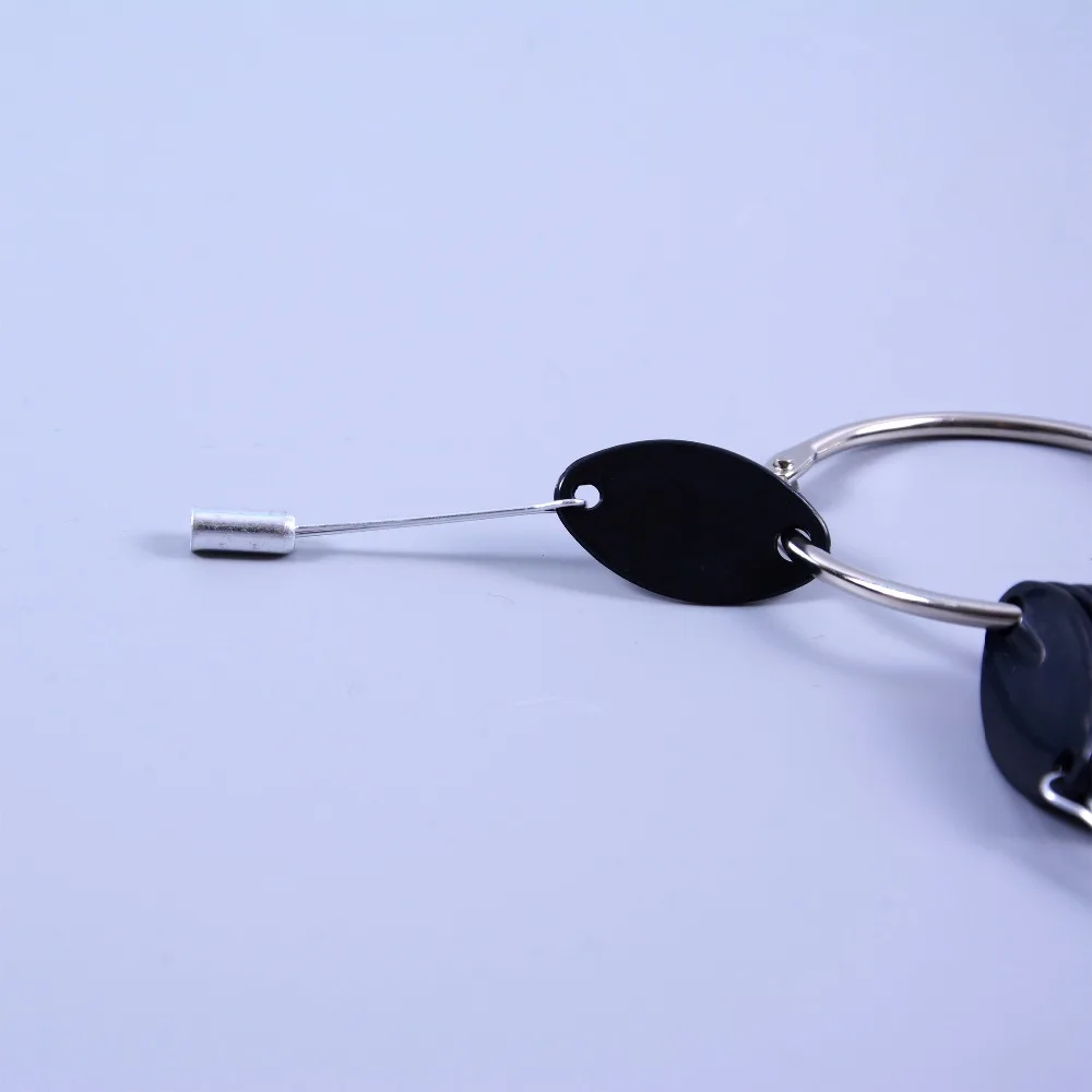 30 pcs / set hair color ring for tool , hair color ring Accessories(Silver Color)