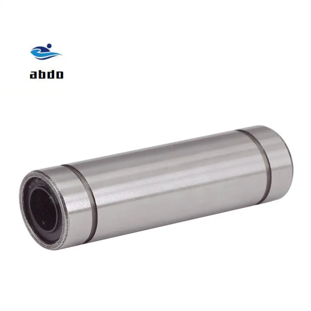 

High quality 10pcs/lot 10 pcs/lot LM8LUU 8mm Longer Linear Ball Bearing Bushing Linear Bearings CNC parts 3d printer parts LM8L
