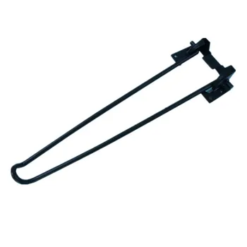 

Folding Table Foot Computer Table Legs Furniture Leg Plating Black 80pcs