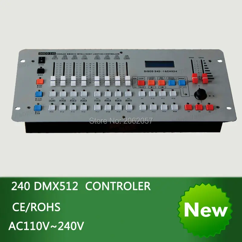 

Hot sale International standard DMX 240 controller moving head beam light console DJ 512 dmx controller equipment