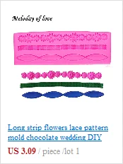 Инструменты для украшения торта, силиконовая форма, форма для помадки, полимерная глина, конфеты, шоколадные формы, Gumpaste Sugarcraft DY0021