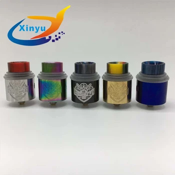 

Apocalypse Mechlyfe RDA Rebuildable Drip Atomizer 24mm Peek Insulator Adjustable Airflow Control Fit 510 thread vape mech mod