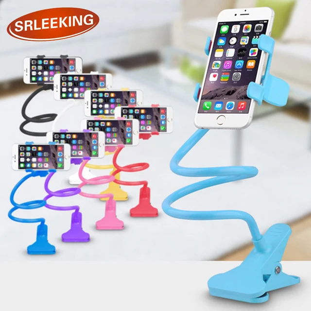 Cheap Online SRLEEKING Extendable Phone Holder Lazy Bed Bracket Kit Rotating Stand Support Cell Phone Holder For IphoneMobile phone Universal Cheap