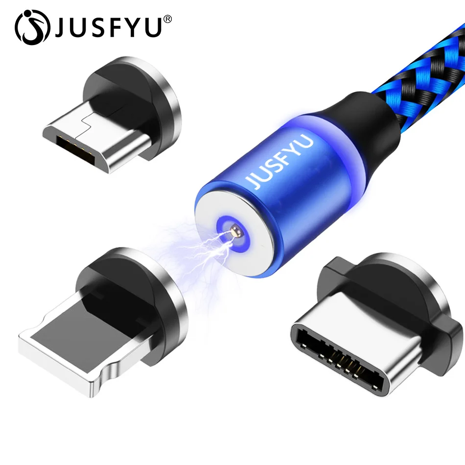

Magnetic Micro USB Cable Fast Charging USB Type C Cable Magnet Charger Data Charge Cable USB Cord For iPhone X 8 Android Xiaomi