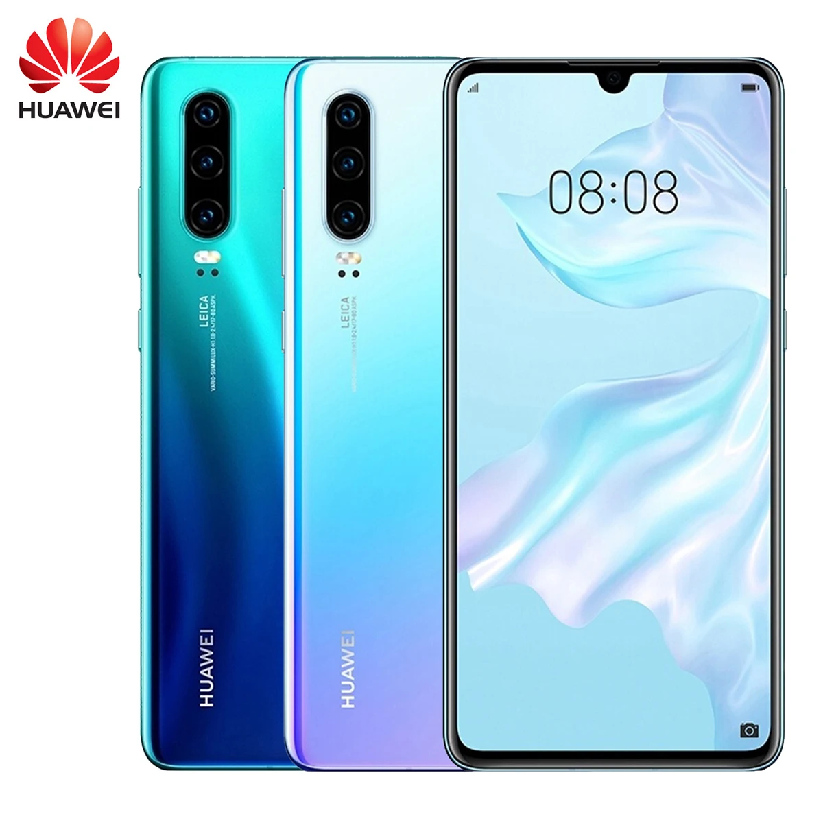 

Original HUAWEI P30 128GB+8GB Smartphone 6.1 inch Kirin 980 Octa Core Mobile Phone Android 9.0 Dual SIM Card 3650mAh 4 Cameras