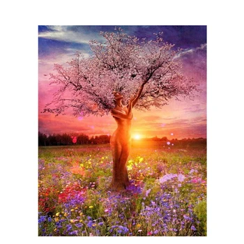 

Goddess tree Hand Made Paint High Quality Canvas Beautiful Painting By Numbers Surprise Gift Great Accomplishment
