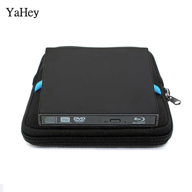 

YAHEY 3.5"External Floppy Drive Read/Write 1.44 Mb floppy Disk USB External Portable Diskette FDD For Laptops +Floppy Drive bag