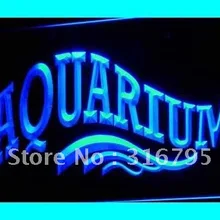 I237 открытый Аквариум Магазин рыбы дисплей светодиодный неоновые световые знаки включения/выключения 20+ цвета 5 размеров