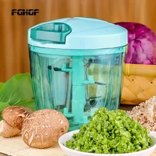 Large capacity manual meat grinder multi-function food processor fruit salad vegetable manual vegetable cutter Dropshipping penghui multi function household manual food processor meat grinder white orange