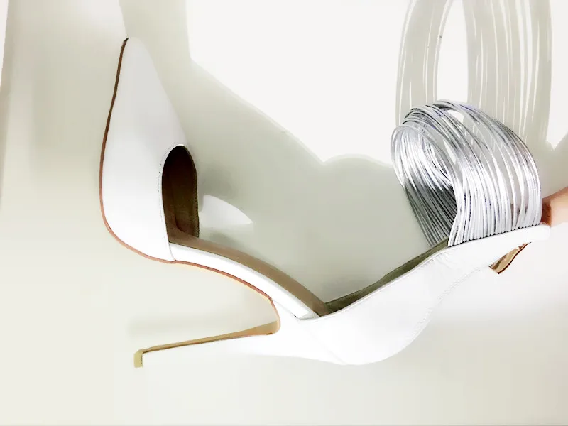 New arrival thin heels women pumps pointed toe high heel shoes white leather designer women party dress shoes ankle wrap heels New arrival thin heels women pumps pointed toe high heel shoes white leather designer women party dress shoes ankle wrap heels