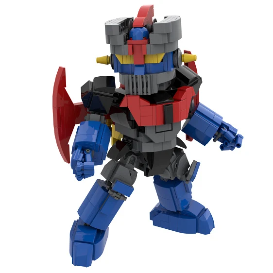 Kennie Новое поступление персональный diy 619+ шт Mazinger Z модель Gundam строительные блоки игрушки фигурку для детей Подарки - Цвет: Красный
