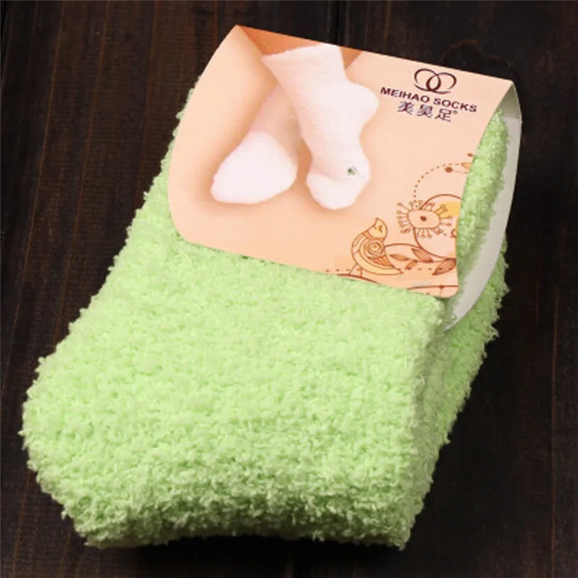 Womail/мягкие домашние носки-тапочки высокого качества для женщин и девочек, которые будут чувствовать себя более теплыми, упакованы в сумку, t515