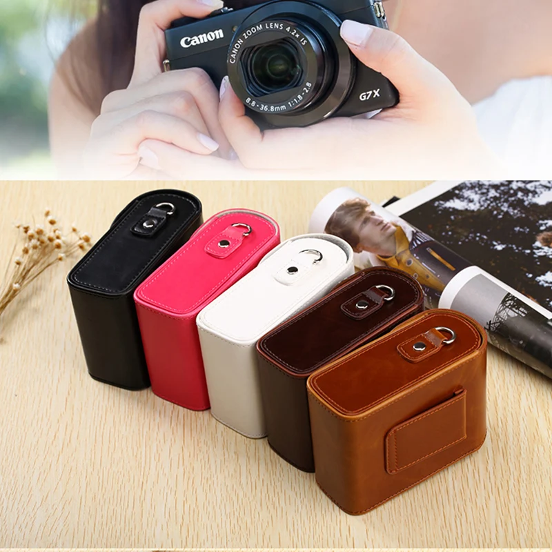 Чехол из искусственной кожи для камеры Panasonic TZ110 TZ100 TZ90 TZ80 TZ70 ZS50 ZS70 TZ85 TZ57 ZS20 ZS15 ZS35 ZS60
