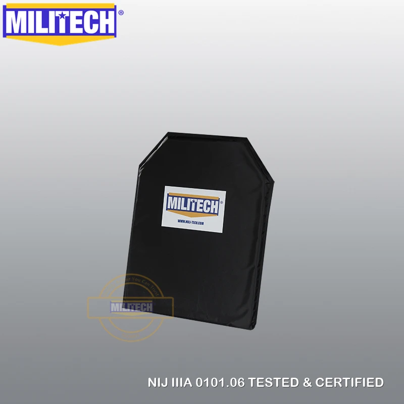 MILITECH пуленепробиваемая пластина 10x12 шутеры Cut NIJ 0101,06 3A NIJ 0115,00 Уровень 2 ударопрочные Арамидные мягкие Баллистические панели пара