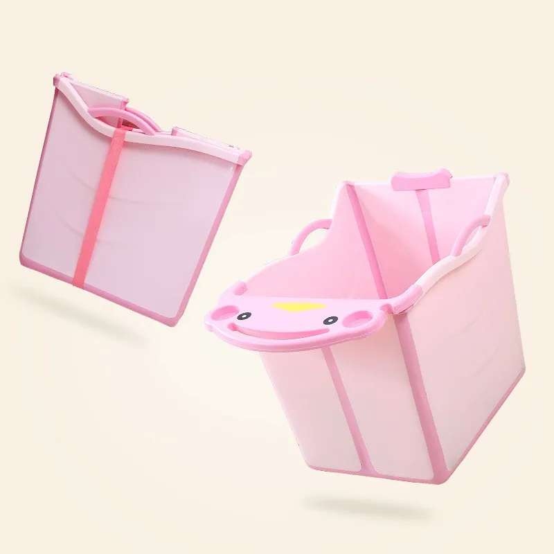 For 0-15 Years Old Baby Boy Large Size Thick Baby Foldable Bath Tub Kids Bath Bucket for Baby 1