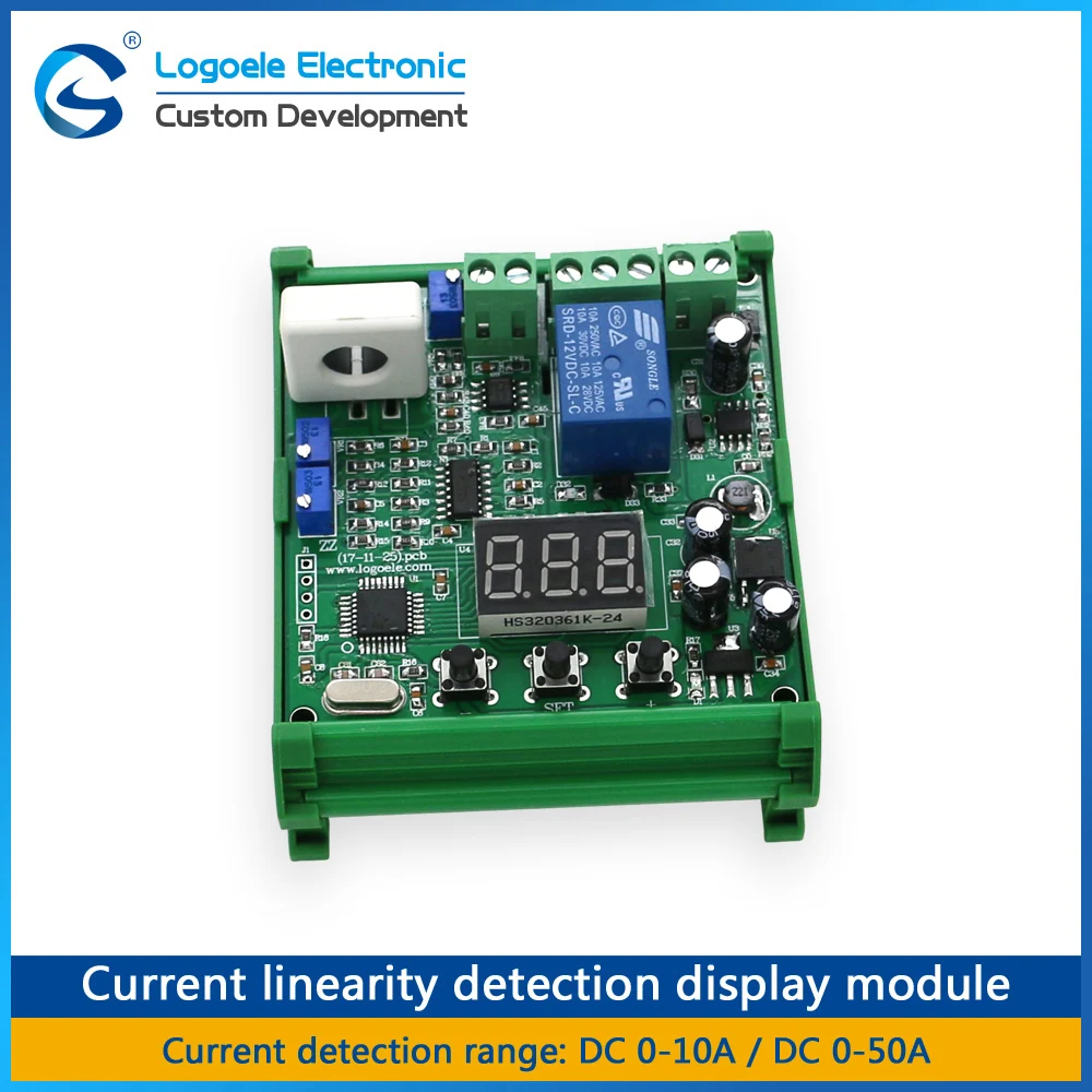 Высокое качество DC 0-10A/DC 0-50A ток линейность обнаружения показывает модуль датчика
