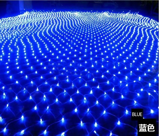 

220V Multicolour 200LEDS 2M*3m LED Net String Xmas Christmas Decoration Lights Free Shipping