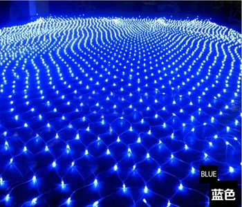 

220V Multicolour 200LEDS 2M*3m LED Net String Xmas Christmas Decoration Lights Free Shipping