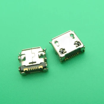 

100pcs new for Samsung c6752 C6712 S3350 S5570 micro usb charge charging connector plug dock jack socket port dock power 7 pin