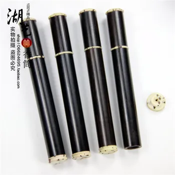 

Ebony inlaid bodhi subband incense aloes joss stick cone incense short tube box manufacturers selling wholesale