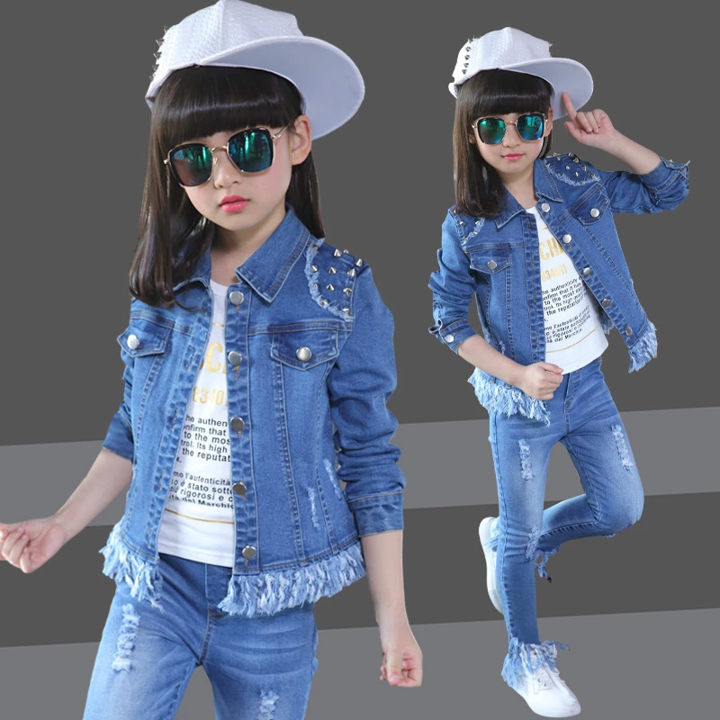 denim clothes for girls