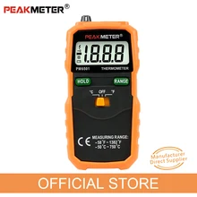 PEAKMETER PM6501 ЖК-дисплей беспроводной K Тип Цифровой термометр измеритель температуры термопары W/удержания данных/регистрации