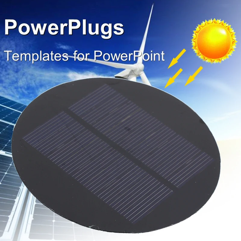 BCMaster 1 шт/3 шт/5 шт круглая солнечная панель 4 5 в 100мА ПЭТ батарея 88 мм Высокое