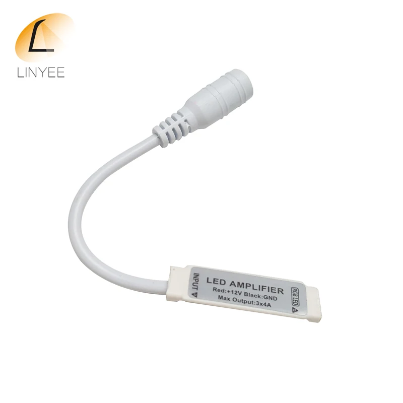 

NEW Mini RGB LED Amplifier DC12V 144W 12A For RGB color 5050, 3528 led strip