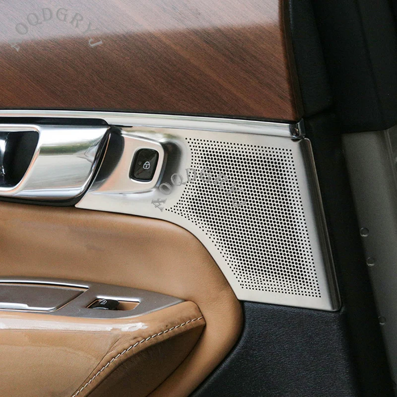 Автомобильный Стайлинг подходит для 2015 2019 Volvo XC90 нержавеющая сталь матовая