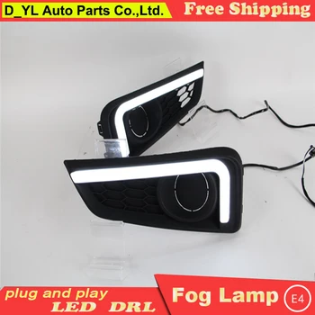 

Car styling For Honda City LED DRL For City led fog lamps daytime running lights High brightness guide LED DRL