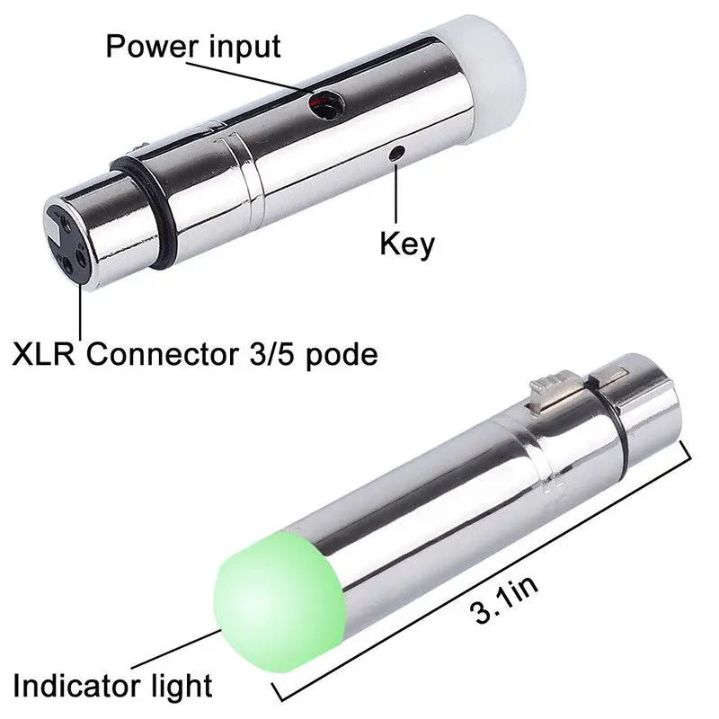 Беспроводной DMX512 приемник передатчик Light control 2,4 г DJ для светодиодный свет этапа