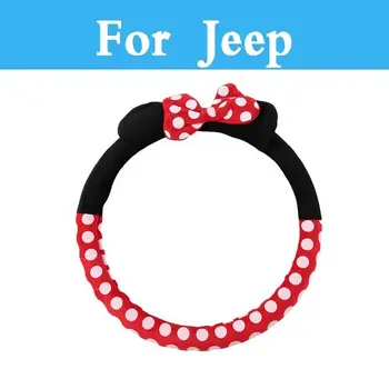

Mickey Car Cartoon Styling Cute Steering Wheel Covers Mickey Mouse For Jeep Cherokee SRT8 Cherokee Cherokee Grand Compass Grand