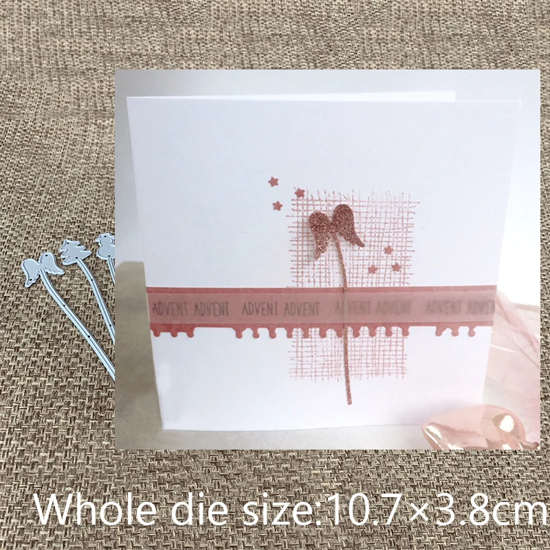 

New Design Craft Metal Cutting Die cut dies 3pcs wing tree snowman stick scrapbooking Album Paper Card Craft Embossing die cuts