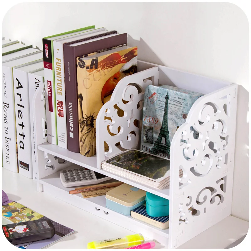 vanzlife garden dormitory desktop storage bookshelf artifact creative articles organising shelf multi layers small bookshelf