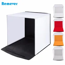 40*40*40cm Mini Portable Tabletop Photo Studio Foldable Photography Softbox with 5 colors Backdrops Shooting for Phones Cameras
