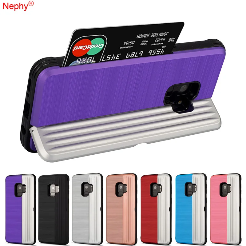

Luxury Soft TPU+Hard plastic Cell Phone Case For Samsung Galaxy S9 Plus Note 8 9 A6 J4 J6 J8 2018 For Huawei P20 Back Cover Etui