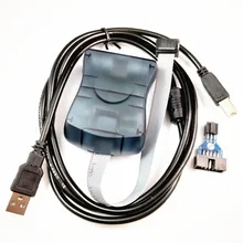 Atmel AT AVRISP mkII XPII AVR ISP mk2 USB AVRISP MKII Встроенный программатор поддерживает AVR Studio 4& 5& 6& 7