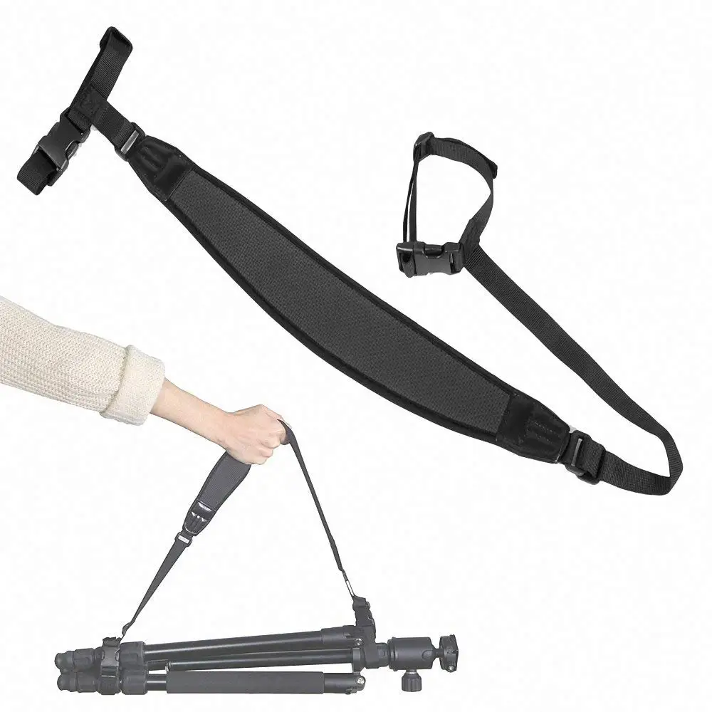 

Comfortable Tripod Strap Neck Strap Camera Straps with Quick Release Clip Buckle Adjustable Non-Slip Shoulder Sling Belt