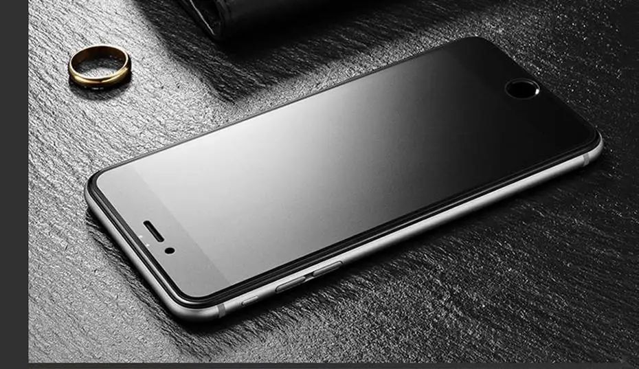 Анти-синий лучевой светильник 3D матовое закаленное стекло для iPhone 6 6s 7 8 Plus 8 Plus матовое полное покрытие защита экрана против отпечатков пальцев