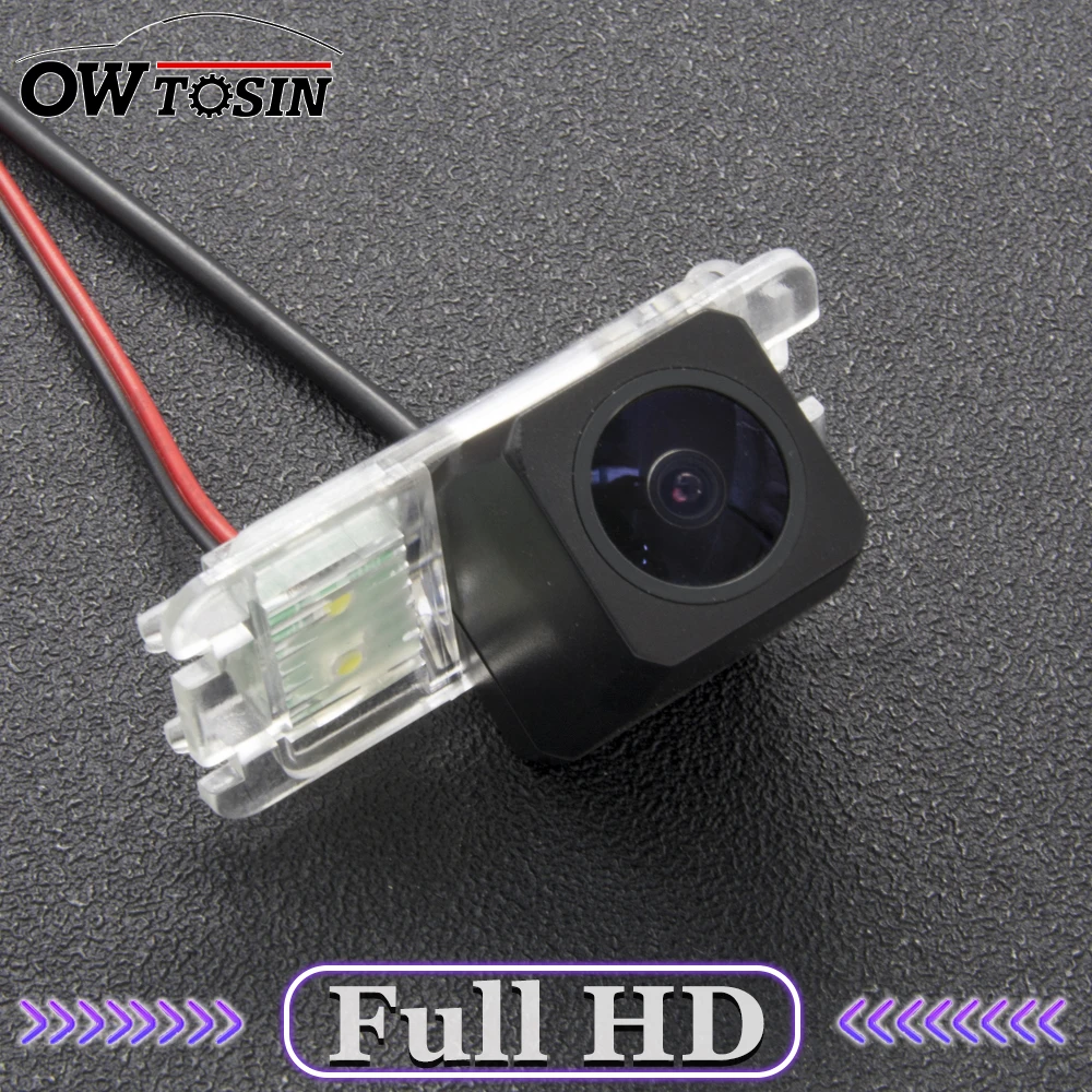 Full HD камера заднего вида для Ford Focus 2 Mondeo C Max S Galaxy Fiesta Kuga EcoSport автостоянка ЖК