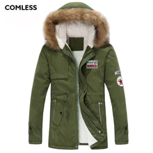 COMLESS Plus Size 3XL 4XL Unisex Winter Lovers Casual Jacket Hooded High Quality Women Long Coat Zipper Up Women Warm Parka