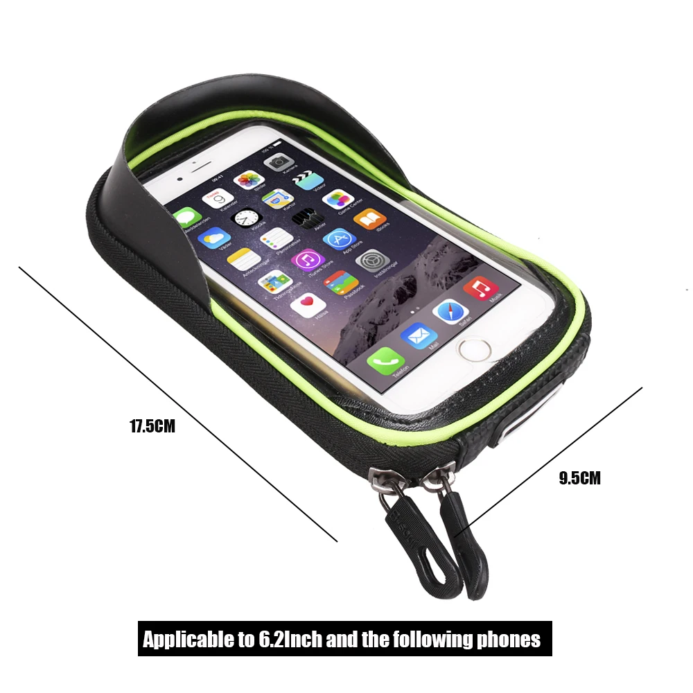 Sale Waterproof Bicycle Tube on the Frame Bag Cycling Pouch Touch Screen Phone Holder Bicycle Saddle Bag For Bicycle Accessories 4 Sale Waterproof Bicycle Tube on the Frame Bag Cycling Pouch Touch Screen Phone Holder Bicycle Saddle Bag For Bicycle Accessories 4
