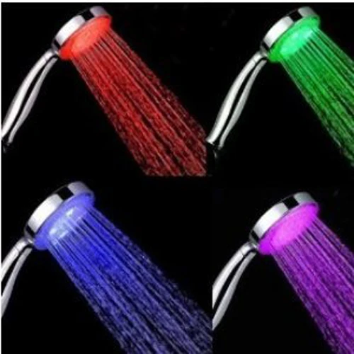 7 Color LED Lights Shower Head Bathroom Showerheadsin Shower Heads