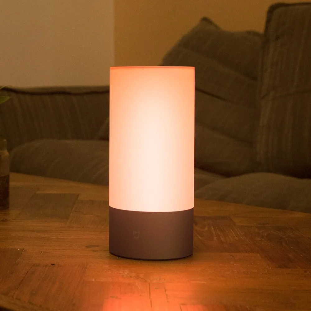  Original Xiaomi Mijia Smart Bed Lights Indoor Bedside Lamp 16 Million RGB Dimmed Lights Touch Contr