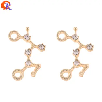 

Cordial Design 100Pcs 13*28MM Jewelry Accessories/Hand Made/DIY/Rhinestone Earrings Connectors/Earrings Making/Earring Findings