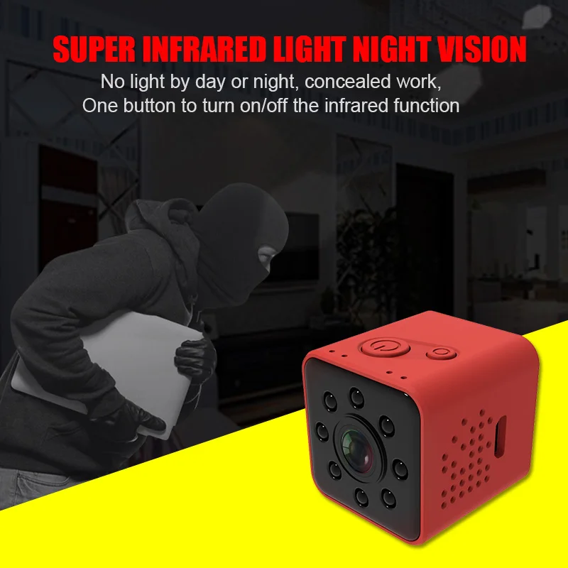 Upgrad версия SQ23 HD WIFI маленькая мини камера 1080P видео сенсор ночное видение